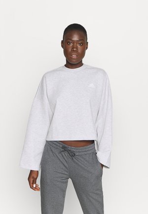 CREW - Camiseta de manga larga - light grey heather