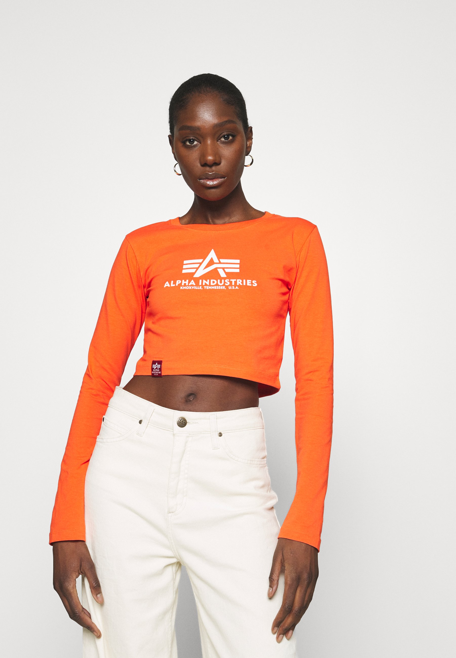 Women BASIC CROPPED - Long sleeved top Women BASIC CROPPED - Long sleeved top