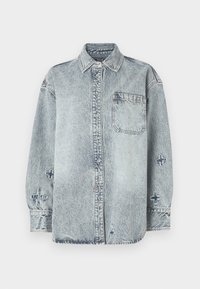 SHIRT KLASSIC KRAFTWERK - Button-down blouse - light blue