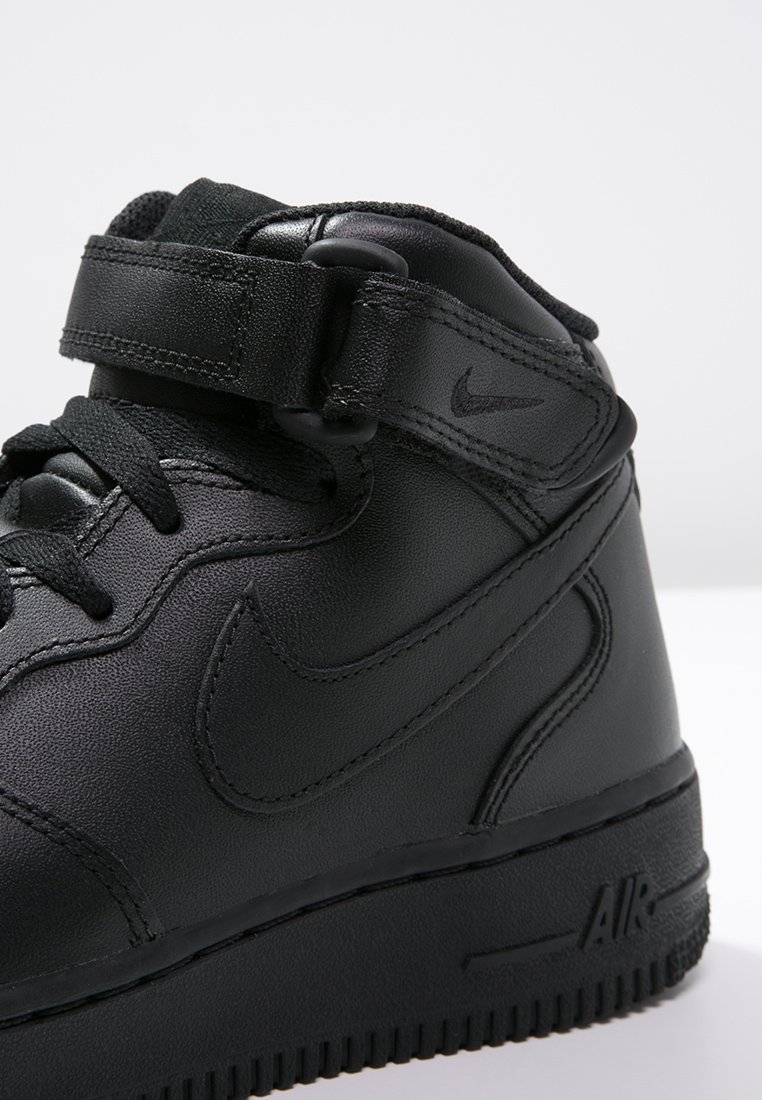 Nike FORCE 1 MID '07 - altas - black/negro - Zalando.es