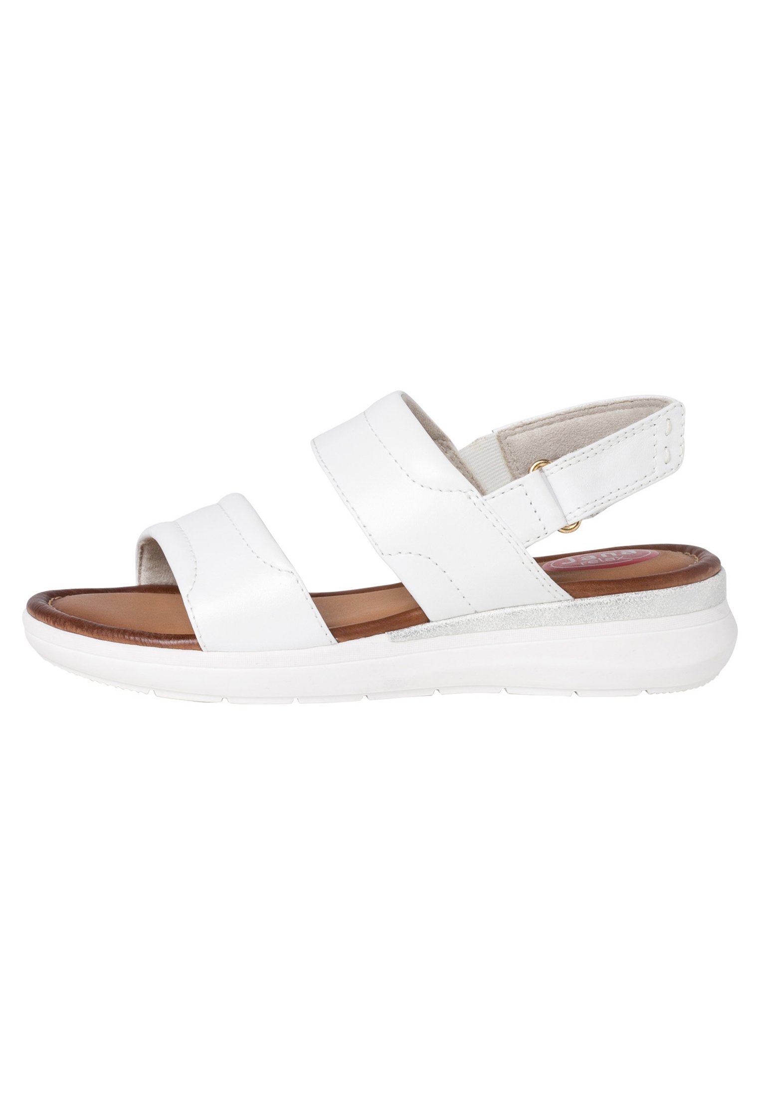 Jana Sandalias de cuña - white/blanco - Zalando.es