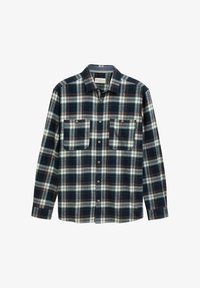 Ausgewählt, navy multicolor check