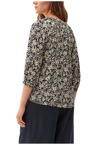 s.Oliver DOBBY - Bluse - navy