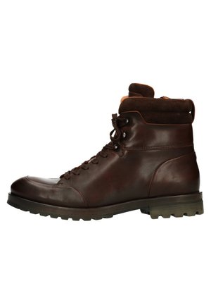 Manfield MIT HOHEM SCHAFT - Schnürstiefelette - brown