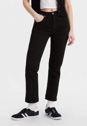 Jean droit - black denim