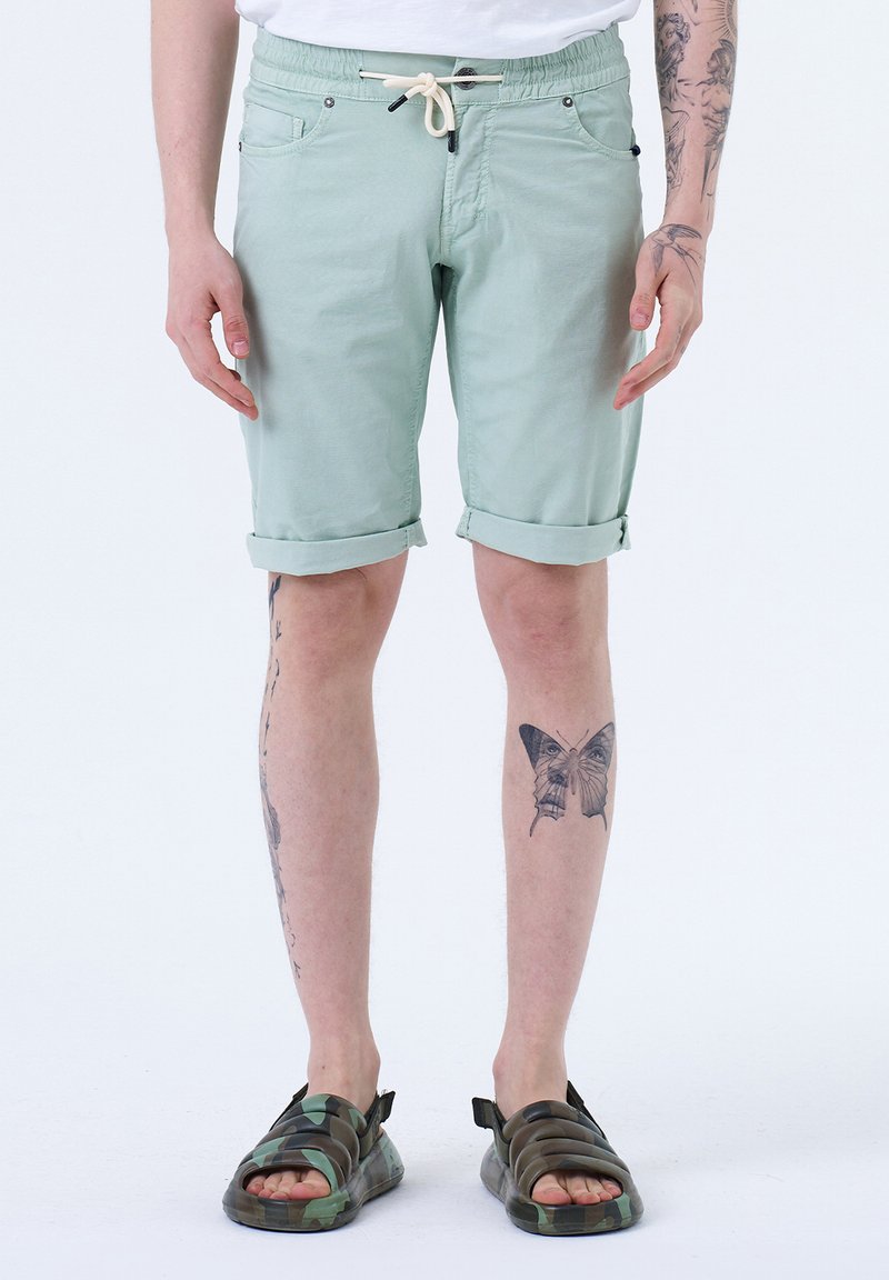 Miracle of Denim - Jeansshort - soft mint, Vergroten