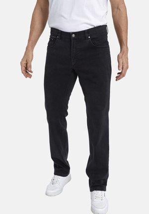OKKO - Straight leg jeans - schwarz