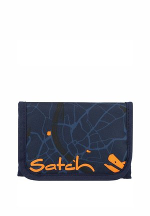 Wallet - dark blue orange