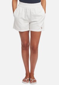 U.S. Polo Assn. CORNELIA PAPERBAG - Tepláky - white