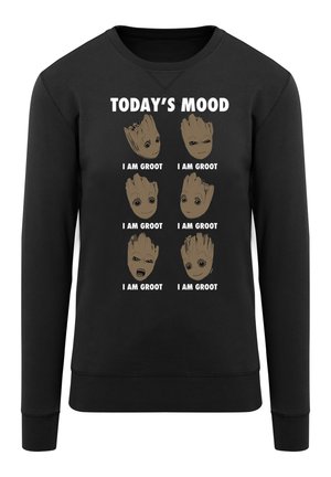 MARVEL GUARDIANS OF THE GALAXY GROOT'S TODAY'S MOOD  - Topper langermet - black