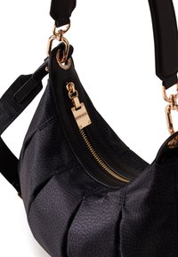 Borbonese CROISSANT SMALL - Borsa a mano - dark black