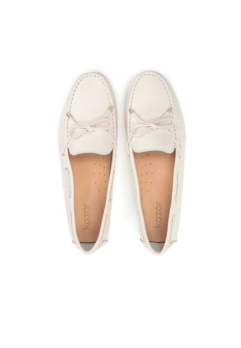 Damen Halbschuhe | Kazar APRICOT-MOCCASINS Bootsschuh off-white/offwhite - PV05674 Damen Halbschuhe | Kazar APRICOT-MOCCASINS Bootsschuh off-white/offwhite - PV05674