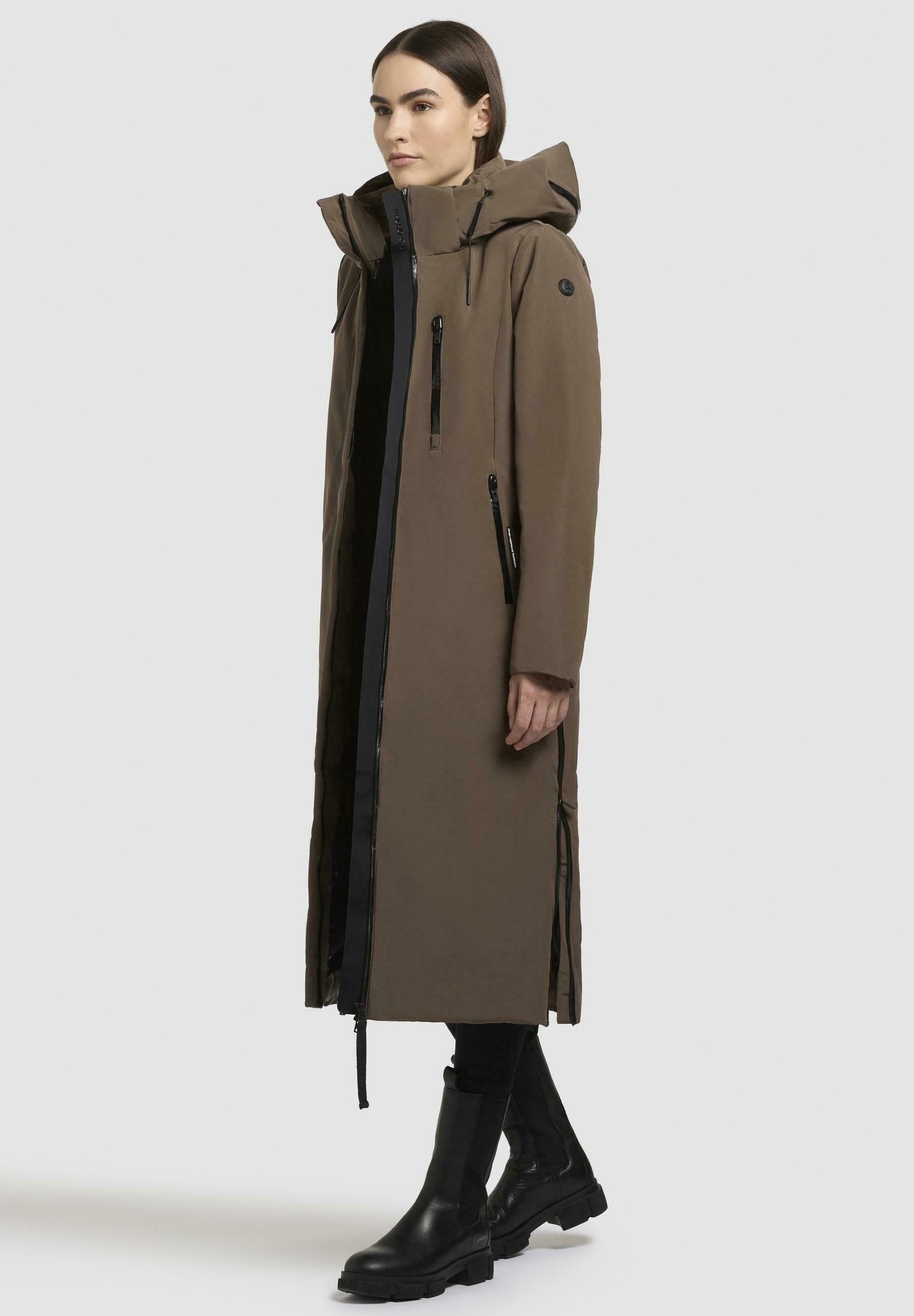 【ランプアイ】River Opera Coat Taupe khujo LOFI2-YM - Winter coat - city taupe/taupe - Zalando.co.uk