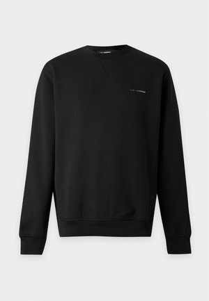 KARL LAGERFELD, CREWNECK - Sweatshirt - black