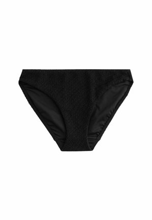 HIGH LEG FIT  - Bikinibukser - black crinkle