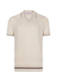 SHORT SLEEVE - Poloshirts - beige