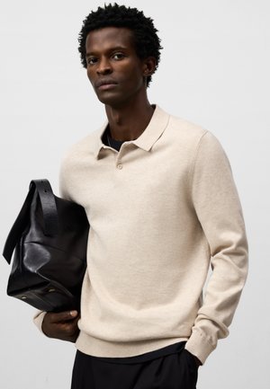 Langarmshirt - ecru