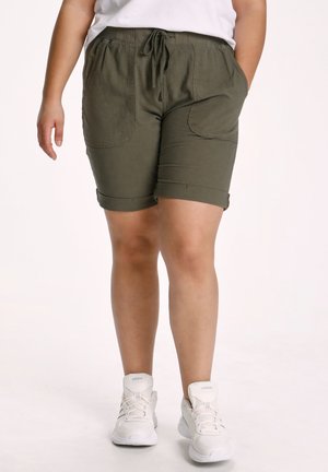 Kaffe Curve Shorts - grape leaf