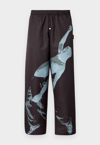 SKANKING UNISEX - Treniņtērpa apakšdaļas - black/blue