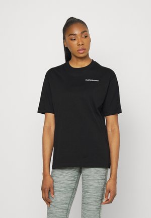 T-shirt con stampa - black