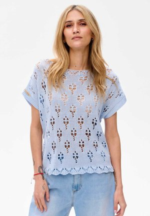 Print T-shirt - blue