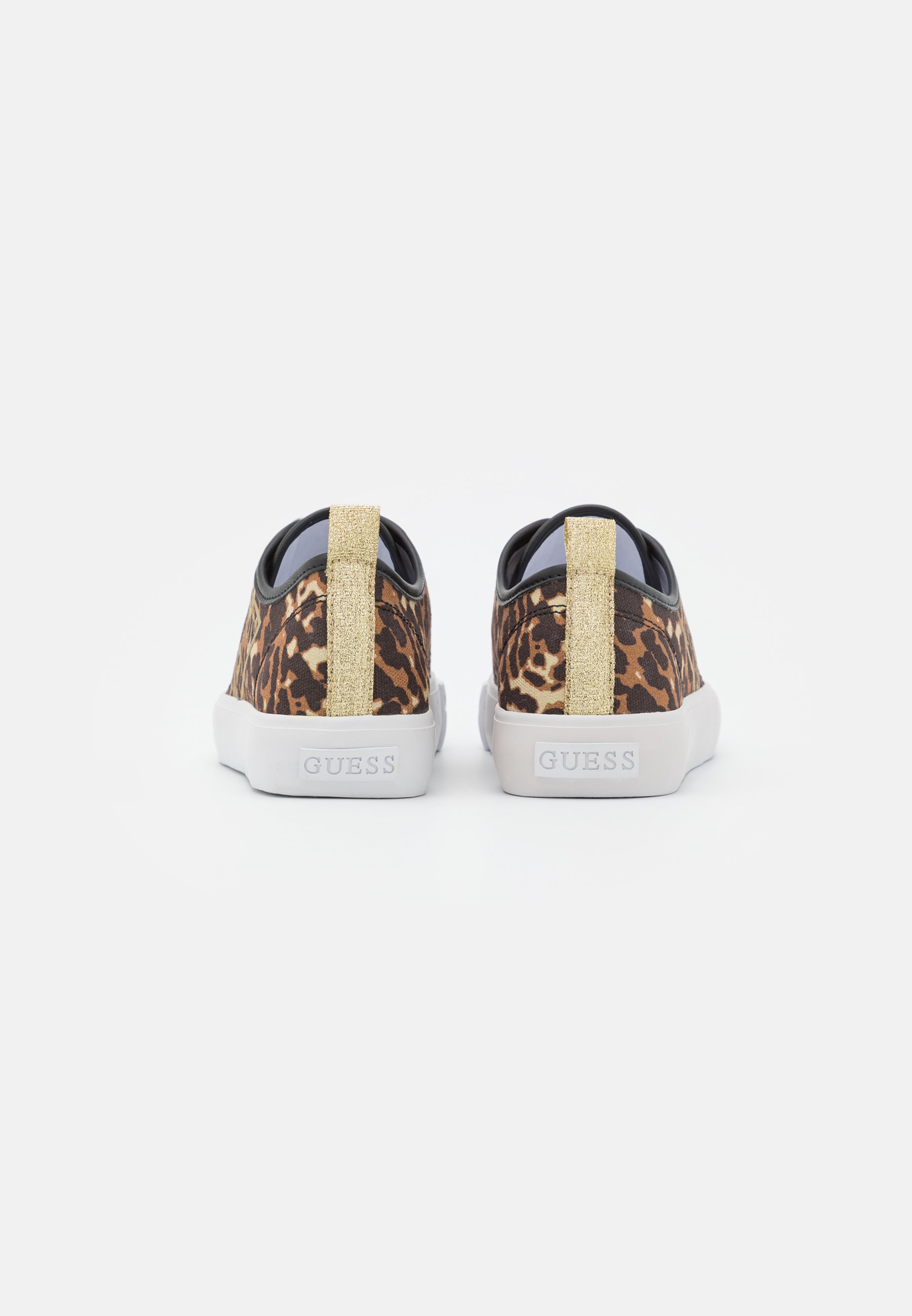 guess leopard print trainers