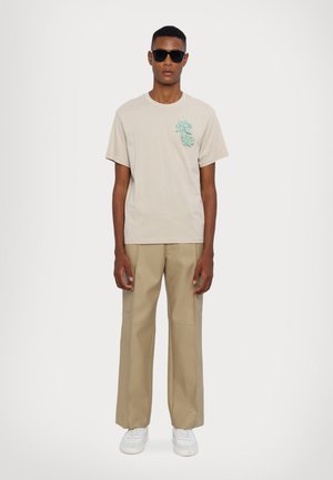 BEADED UNISEX - T-shirts med print - off-white