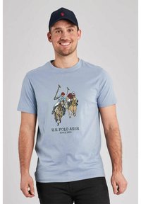 U.S. Polo Assn. EIVIND - Marškinėliai su spaudiniu - stonewash
