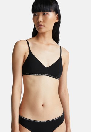 United Colors of Benetton Reggiseno a triangolo - black