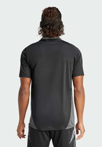 adidas Performance TIRO 24 COMPETITION - Potiskana majica - black team dark grey