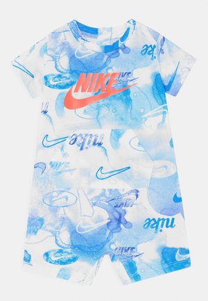 TIE DYE ROMPER - Tuta jumpsuit - white