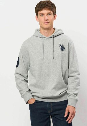 U.S. Polo Assn., UMDIJAR - Hoodie - grey melange