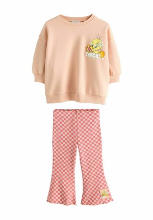 Leggings - peach/pink tweety