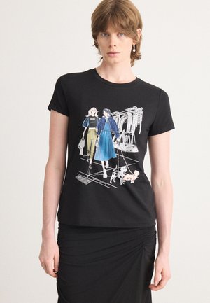 MET MUSEUM COVERSATIONAL - T-Shirt print - black