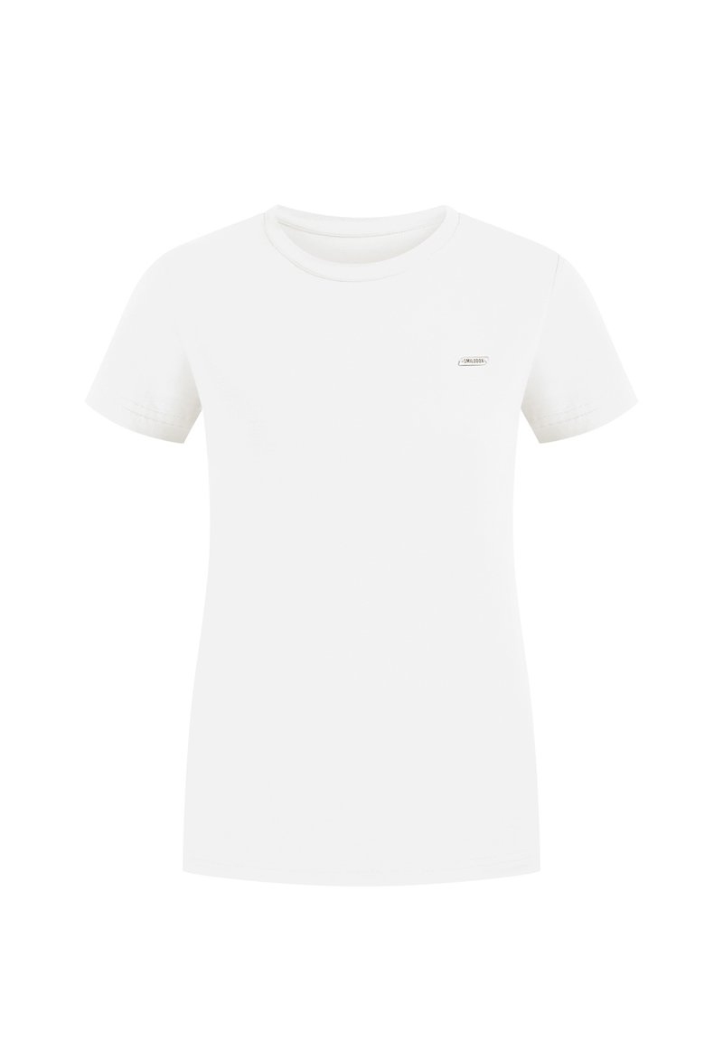 Smilodox T-shirt basic beige