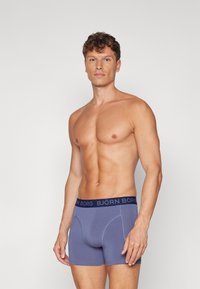 Björn Borg 5 PACK - Ozke boksarice - black/blue/dark green