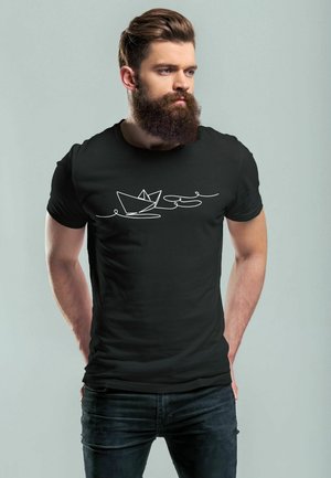 FASHION STREETSTYLE - Print T-shirt - schwarz