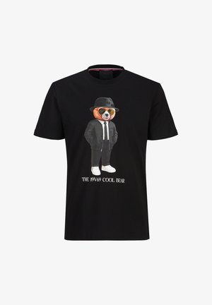 19V69 Italia, 19V69 ITALIA T-SHIRT RAFAEL COOL TEDDY - T-shirt print - black