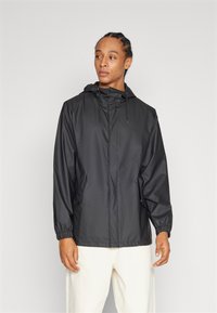 Rains - FISHTAIL JACKET UNISEX - Regenjas - black Miniatuurafbeelding 1