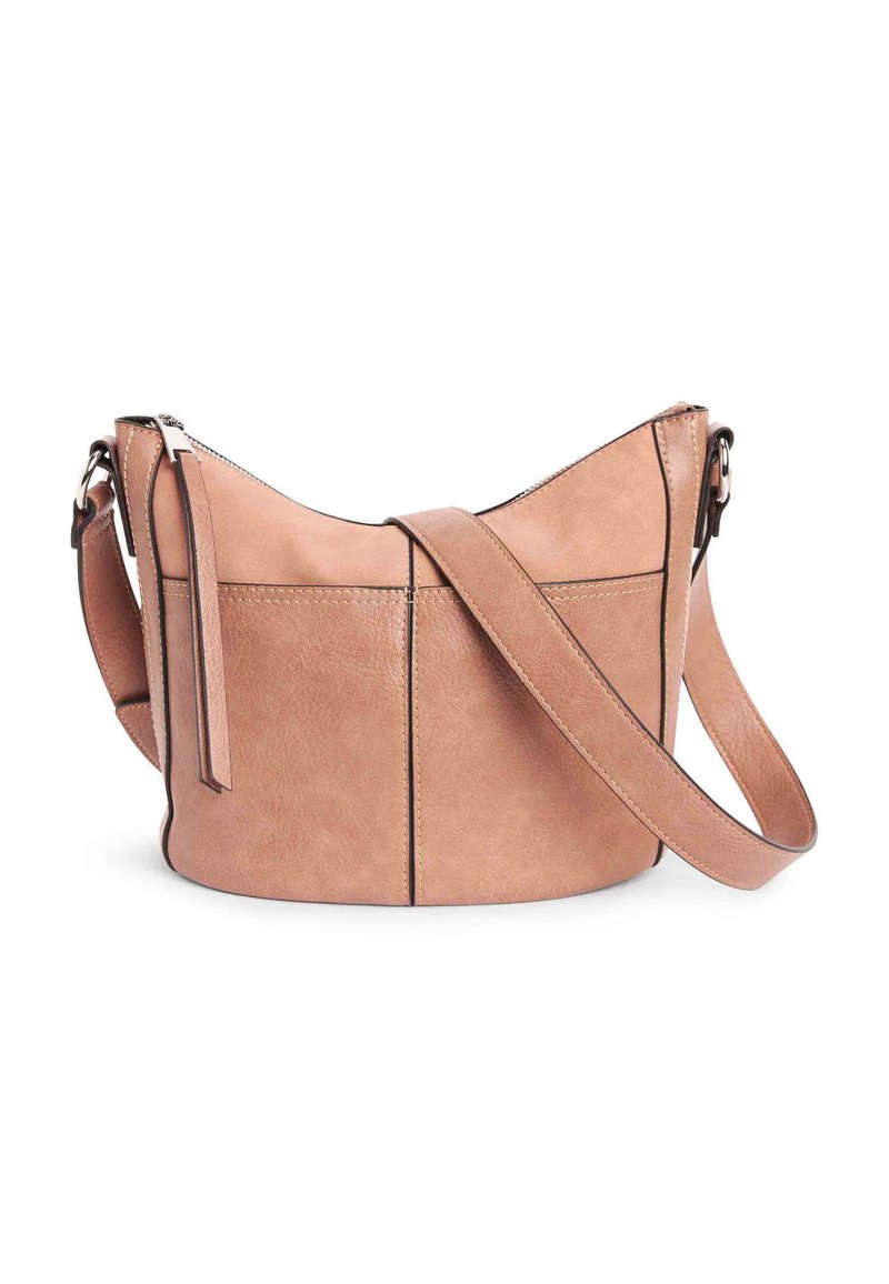 Next CASUAL MESSENGER CROSSBODY BAG Skuldertasker mink pink/beige