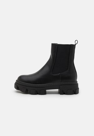 Plateaustiefelette - black