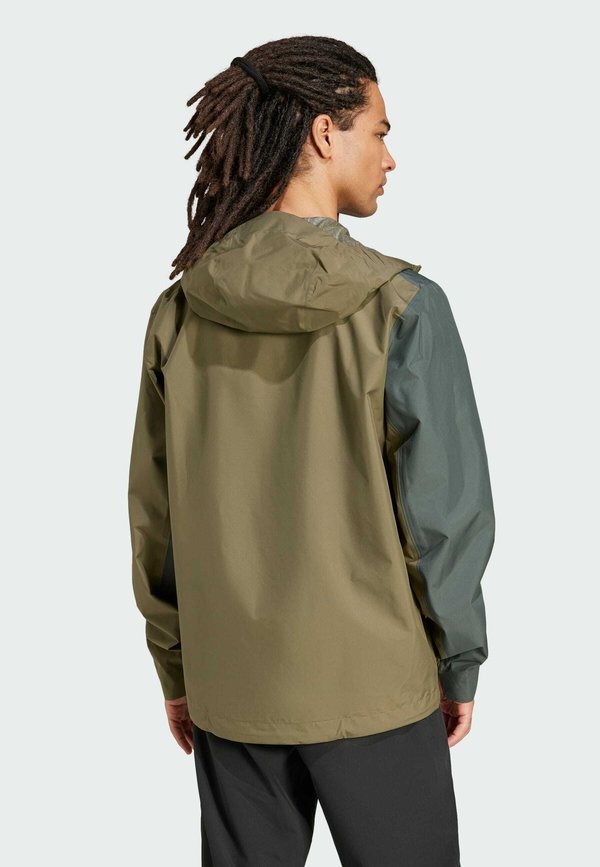 MULTI 2.5-LAYER RAIN.RDY - Outdoor jacket - legend ivy   olive strata3