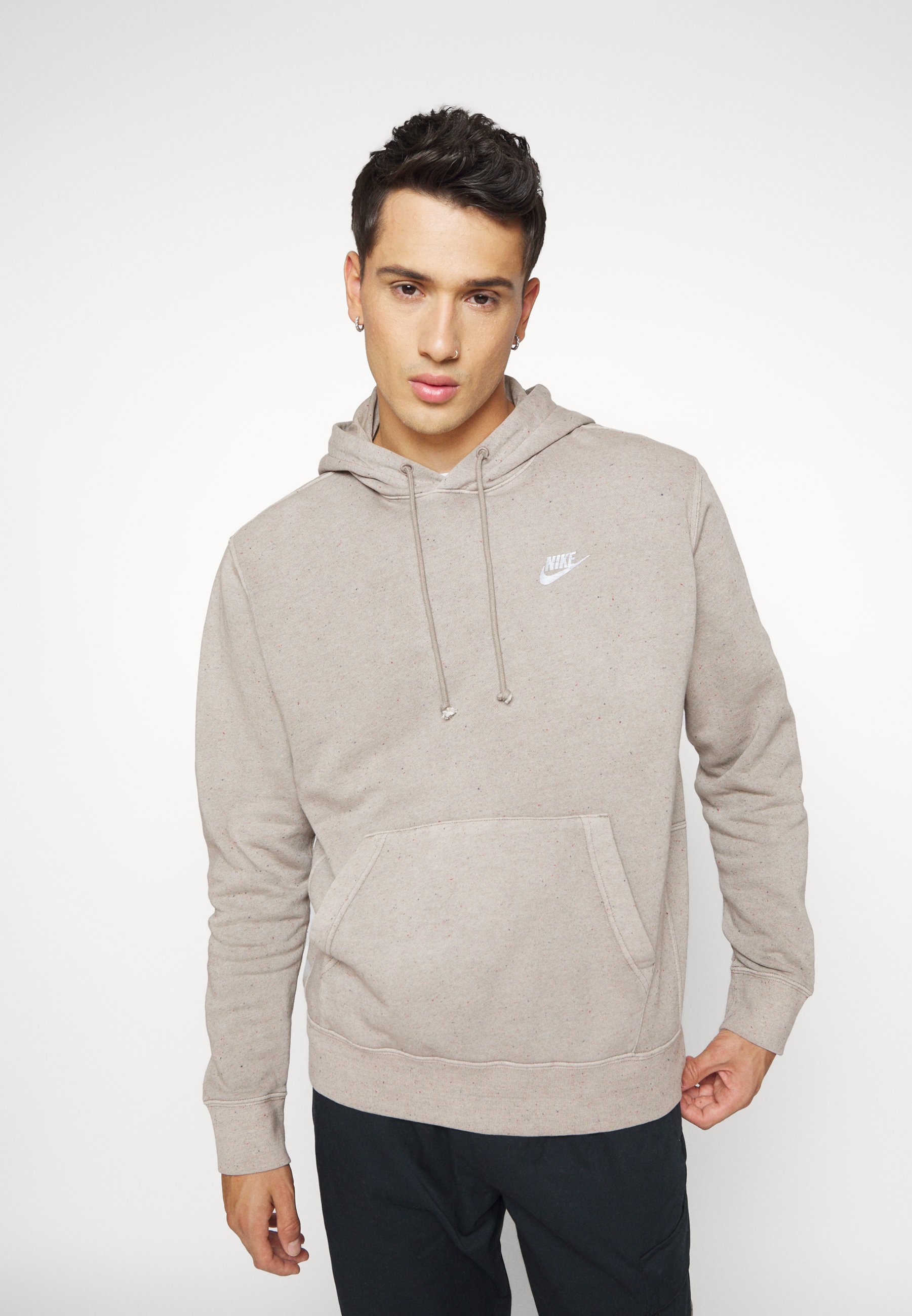 nike sportswear club fleece olive grey