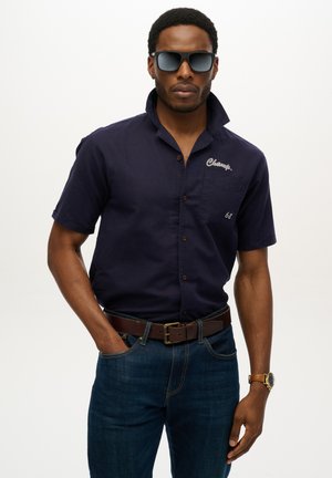 Superdry & Co, SQUARE - Zonnebril - matte black mirror lens