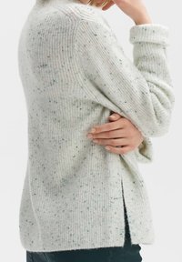 OPUS Strickpullover - white