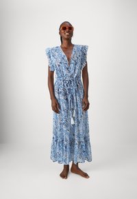 ONLY ONLLILJA LIFE BEACH DRESS - Complementos de playa - cloud dancer/blue