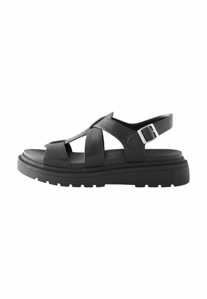 REGULAR FIT - FOREVER COMFORT CHUNKY - Platform sandals - new black