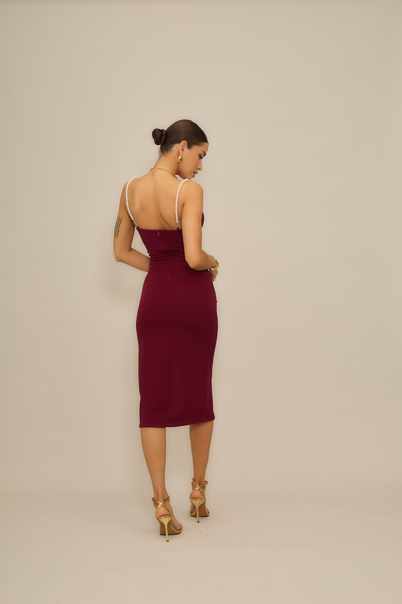 princess polly baby blue dress Wine Bridesmaid Dresses | Burgundy Bridesmaid Dresses main image 0