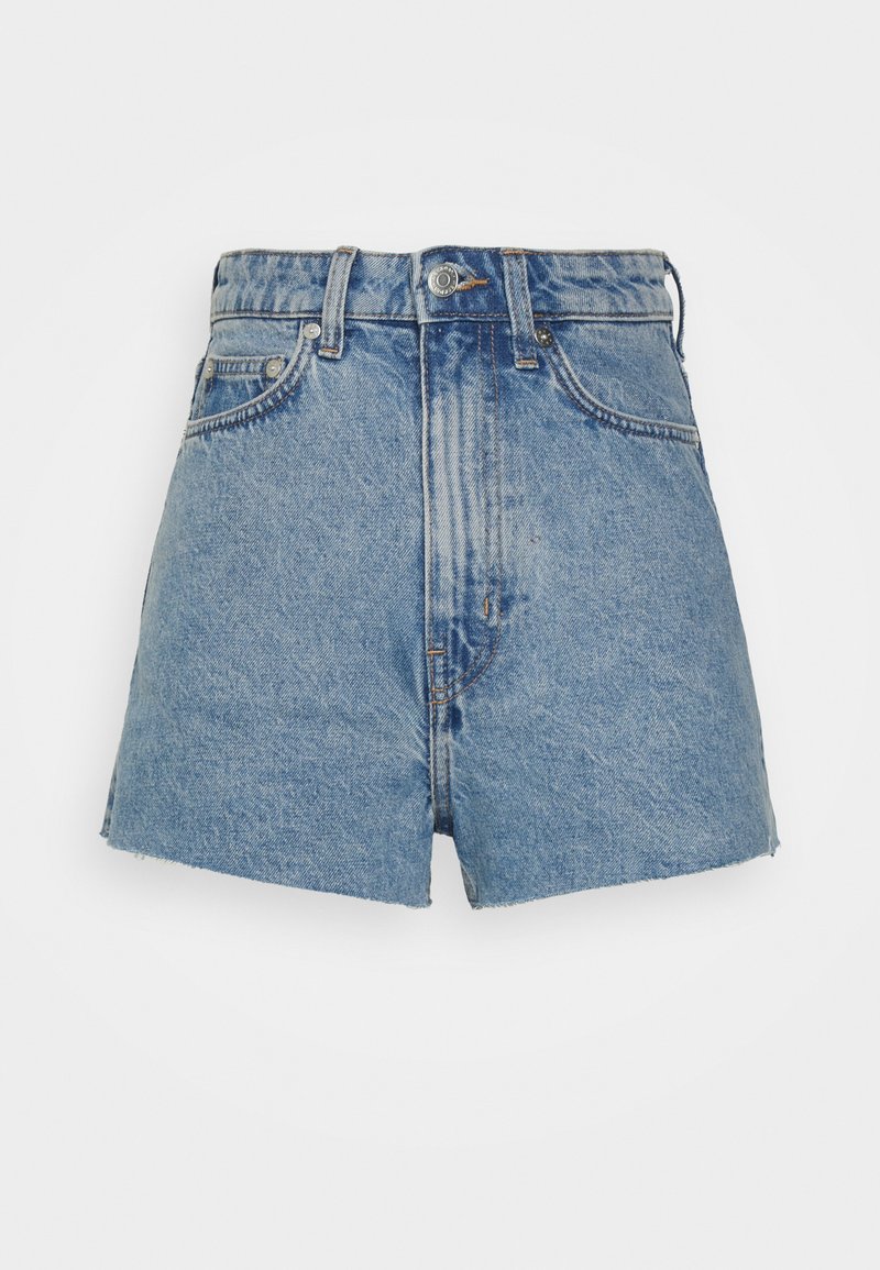 Weekday Jeansshort blauw