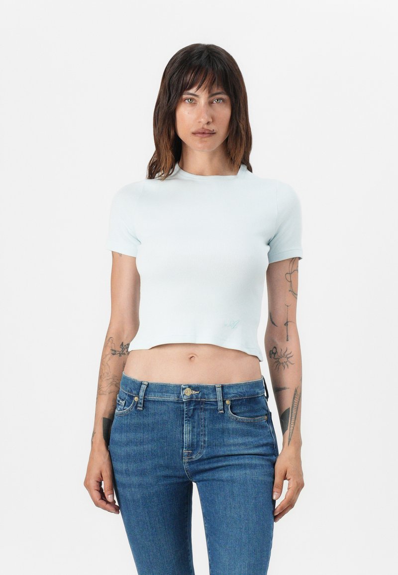 Axel Arigato T-shirt basic lichtblauw